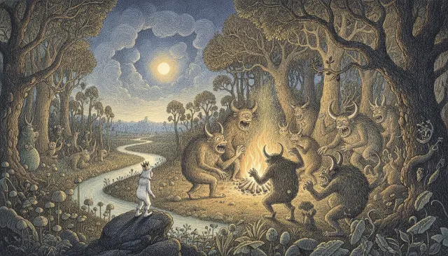 Maurice Sendak Wild Things look sample - Childrens Book - 1960s