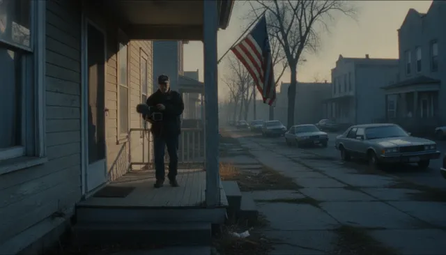 Michael Moore Handheld Protest look sample - Documentary Modern - contemporary