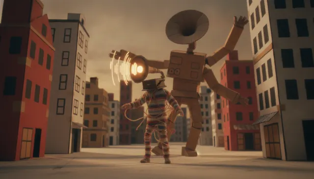 Michel Gondry Pixilation Music Video look sample - Pixilation People - 2000s