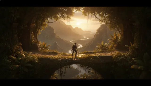 Naughty Dog Uncharted Vista look sample - Aaa Cinematic - 2016