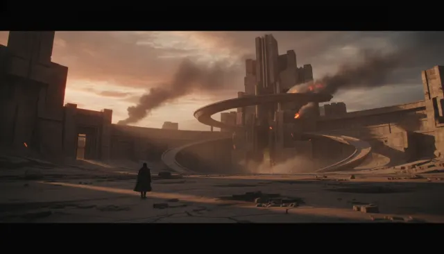 Nolan IMAX Anamorphic look sample - Director Aesthetic - contemporary