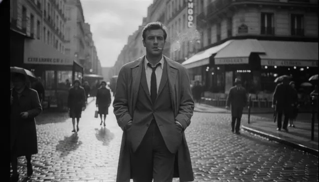 Nouvelle Vague Godard Truffaut look sample - Cinema Era Vintage - 1960s