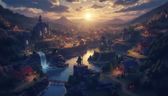 Octopath Traveler HD-2D Pixel look sample - Jrpg Extended - 2022