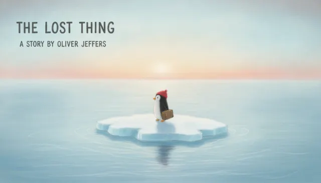Oliver Jeffers Soft Pastel look sample - Childrens Book - contemporary