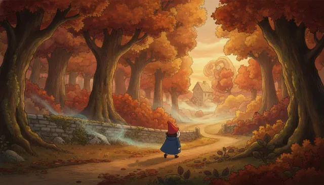 Over the Garden Wall Folktale look sample - Cn Modern Pastel - 2010s