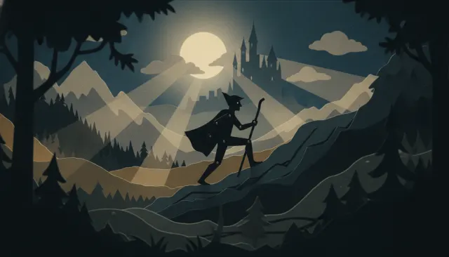 Paper Cutout Stop Motion Classic look sample - Paper Craft Stop Motion - contemporary