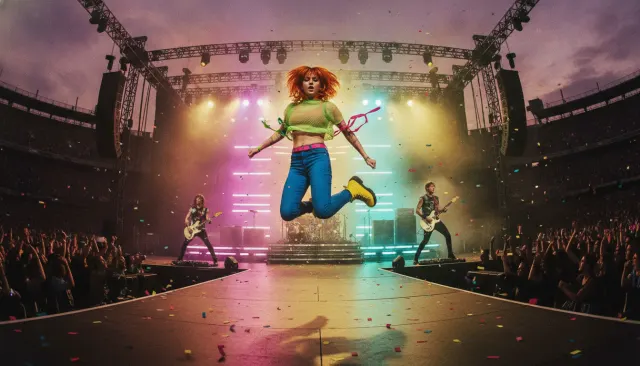 Paramore Pop Punk Saturated look sample - Mv Genre Alt Rock - 2005-2015