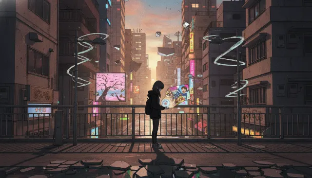 Paranoia Agent Mixed look sample - Indie 3D - contemporary