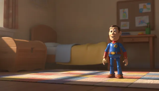 Pixar Toy Story 1995 Early CGI look sample - Feature 3D Expansion - 1990s