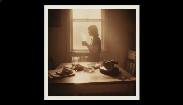 Polaroid SX-70 1970s Instant look sample - Photographic Era - 1970s