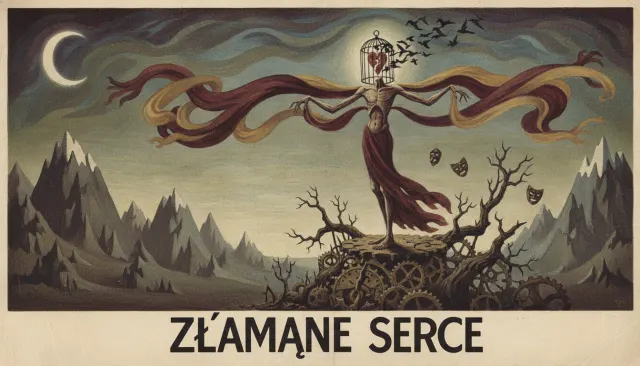 Polish Theater Poster Bold look sample - Propaganda Political Poster - 1960s