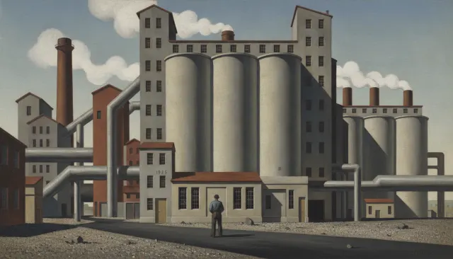 Precisionism Charles Demuth American look sample - Art Movement Extended - 1920s