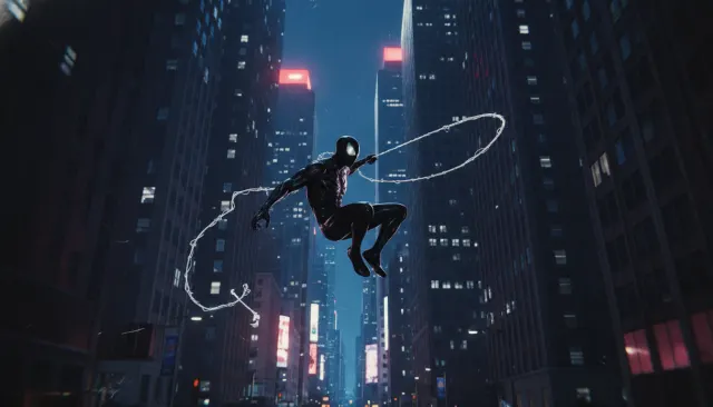 PS5 Cinematic Spider Man 2 look sample - Game Era Modern 3D - contemporary