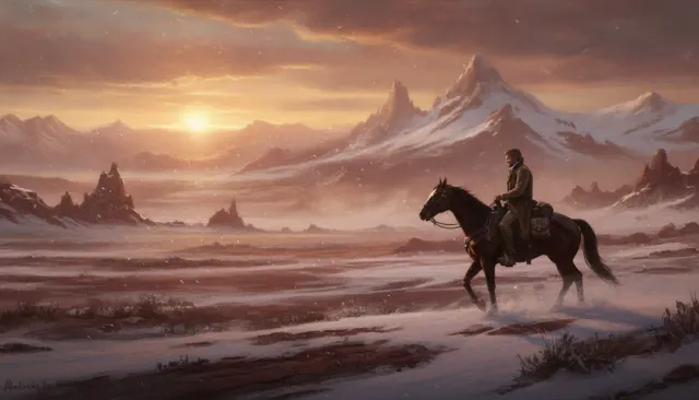 Red Dead Redemption Painterly West look sample - Aaa Cinematic - 2018