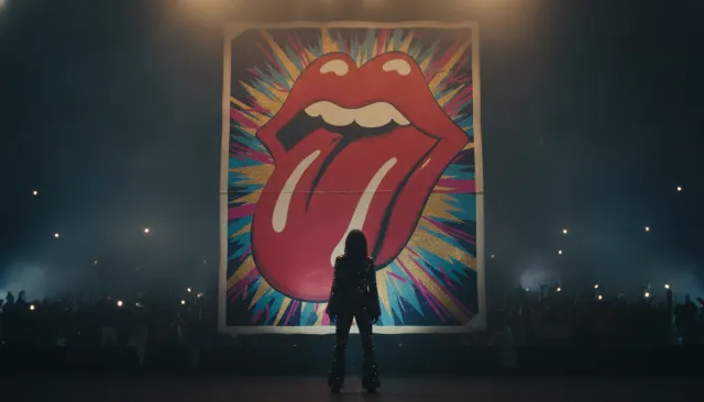 Rolling Stones Tongue Logo Style look sample - Concert Poster Extended - 1970s