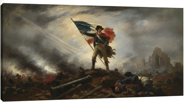Romanticism Delacroix look sample - Art Movement Classical - 1830s