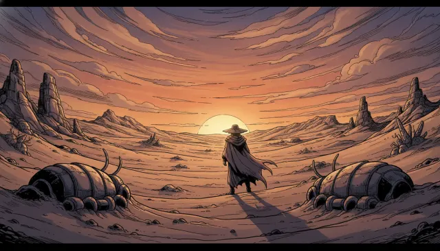 Sable Fontaine Comic look sample - Cel Shaded 3D - contemporary