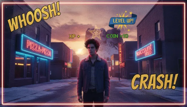 Scott Pilgrim Comic Effect Live look sample - Live Animation Hybrid - contemporary