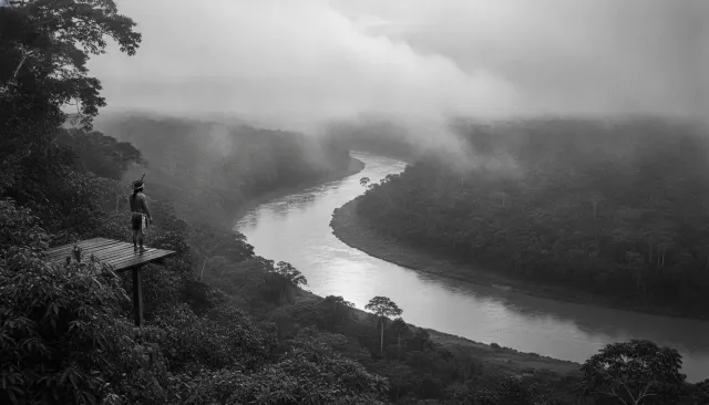 Sebastião Salgado Amazonia look sample - Wildlife Nature - contemporary