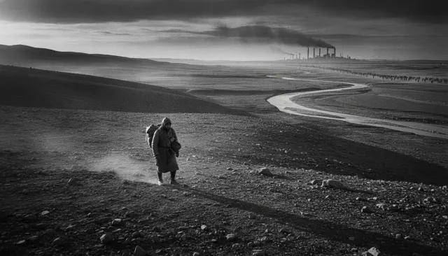 Sebastião Salgado Genesis BW look sample - Photojournalism - contemporary