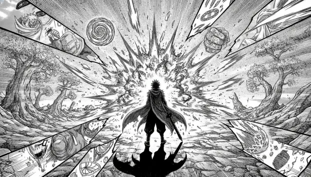 Shonen Manga Screentone look sample - Manga Paper - contemporary