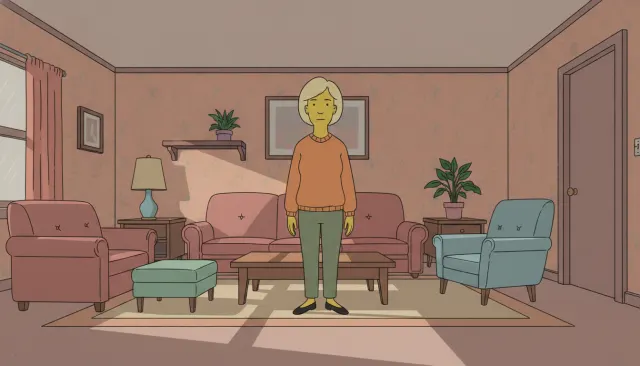 Simpsons Flat Color look sample - Adult Primetime - 1990s