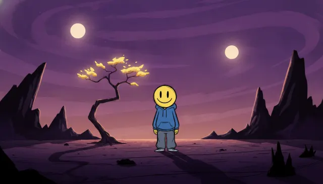 Smiling Friends Crude Edgy look sample - Adult Primetime Expansion - modern