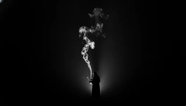 Smoke Photography Tendril Isolated look sample - Photo Experimental - contemporary