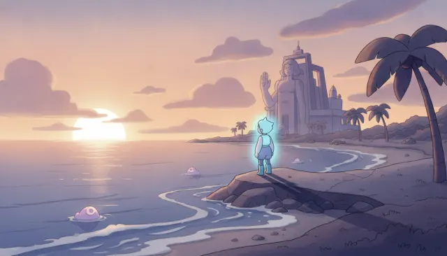 Steven Universe Soft Magic look sample - Cn Modern Pastel - 2010s