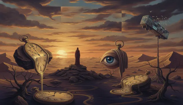 Surrealism Dali Magritte look sample - Art Movement Modern - 1930s