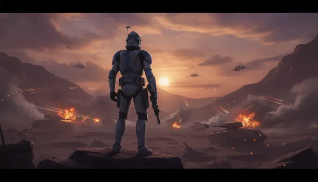 The Bad Batch Clone Wars 3D look sample - Indie 3D - contemporary