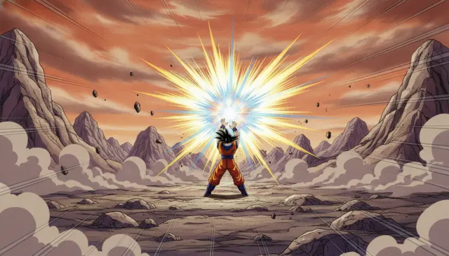 Toei Dragon Ball Classic look sample - Studio Aesthetic Expanded - 1990s