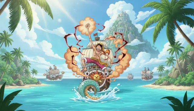Toei One Piece Bright look sample - Studio Aesthetic Expanded - contemporary