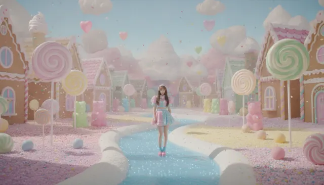 Twice Cute Bright MV look sample - Mv Genre K Pop Extended - 2017-2023