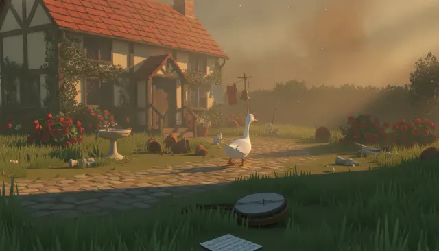 Untitled Goose Game Flat Stylized look sample - Indie Modern - 2019
