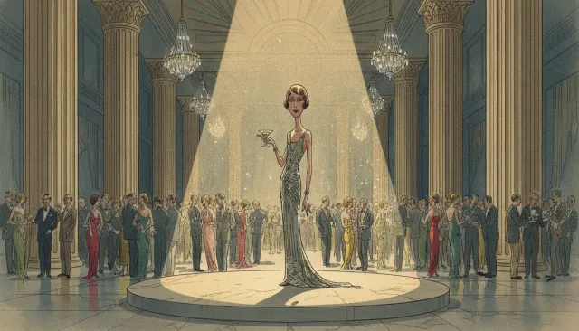 Vanity Fair Society look sample - Editorial Magazine - 1930s