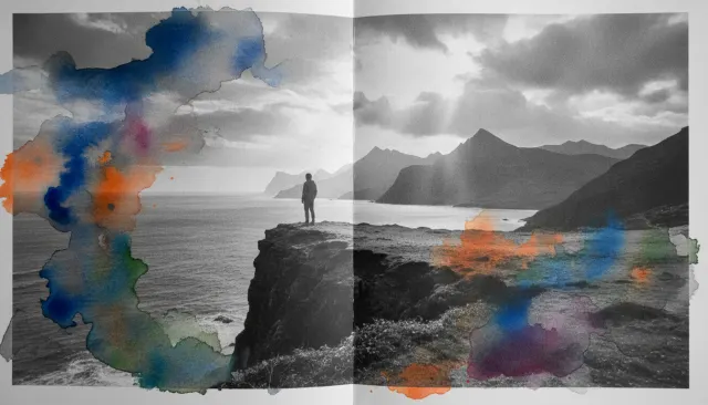 Watercolor Painting Over Photograph look sample - Paint On Photo - contemporary