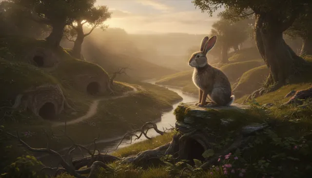 Watership Down Modern 3D look sample - Indie 3D - contemporary