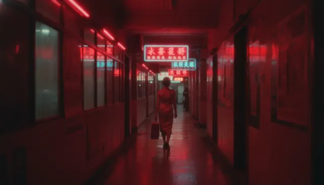 Wong Kar-wai Saturated Grain look sample - Director Aesthetic - 2000s